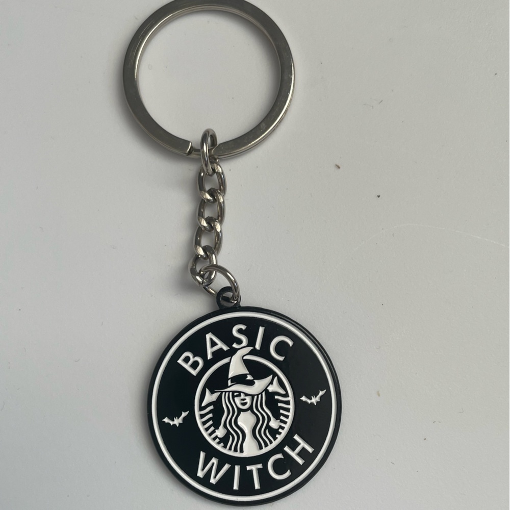Basic witch keychain
